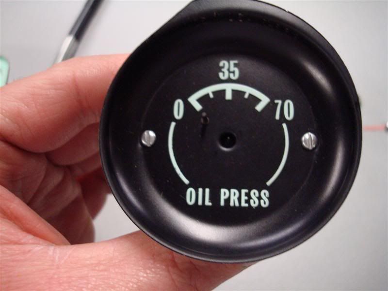 Converting Mechanical to Electric Oil Pressure Gauge ???'s Corvette